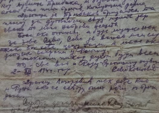 Непознати хероји:“Босо, ако погинем, а буде мушко, нек се зове Саво“