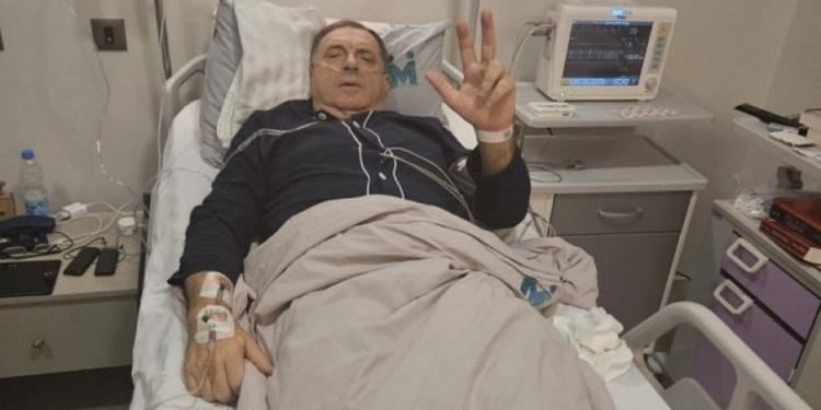 ПРВА ИЗЈАВА ИЗ БОЛНИЧКЕ ПОСТЕЉЕ: Додик се огласио после компликоване операције у Београду