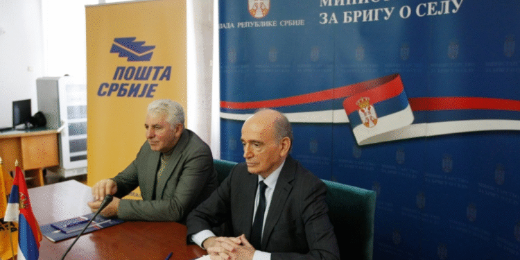 Мобилне продавнице стижу у села Србије: Сарадња Министарства за бригу о селу и Поште Србије