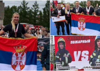 Zlatna Ana: Najbolji vatrogasac na svetu Nišlijka