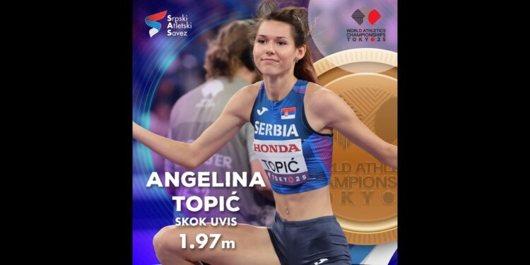 Preskočila sve prepreke: Angelina Topić bronzana u Tokiju