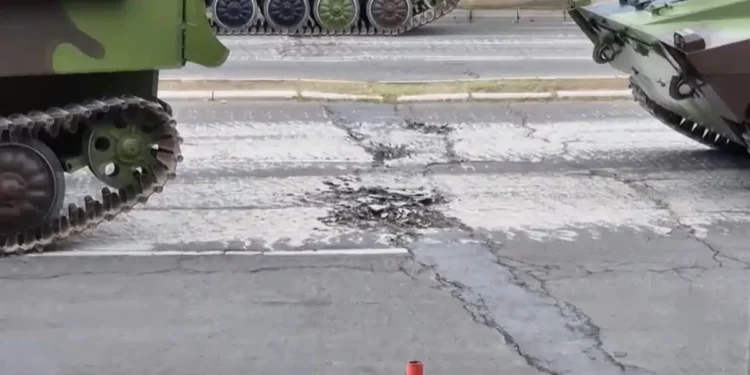 Parada smetala samo asfaltu i N1