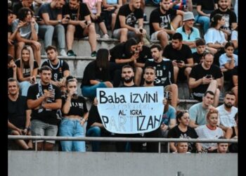 Partizan pod otvorenim nebom – spektakl na Tašmajdanu