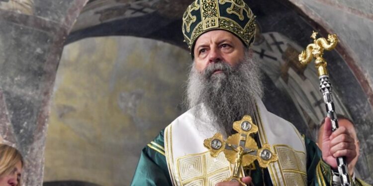 Obnova hrama u Pakracu: Patrijarh Porfirije služi veliku liturgiju