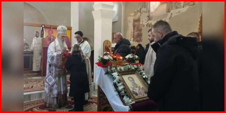 Liturgija u Prištini i kontinuitet crkve na Kosovu i Metohiji