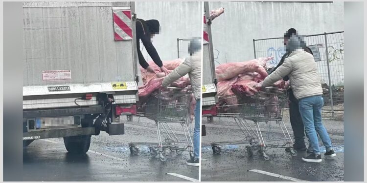 Higijenski užas u Beču: sirovo meso prevoženo u kolicima za kupovinu