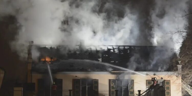 Požar u Cirihu: Izgorelo sedište najstarije masonske lože, policija istražuje uzrok