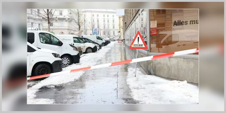 Beč pod ledom: Opasnost od „lavina sa krovova” i dalje preti stanovnicima