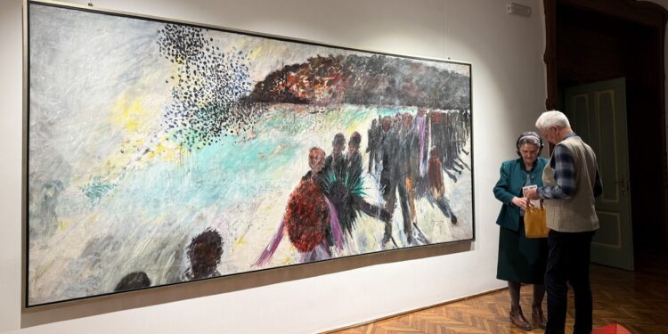 Monumentalna platna velikana naše umetnosti pred publikom Subotice