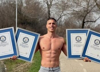 Četvrti put u istoriji: Uroš Ašković ponovo srušio Ginisov rekord