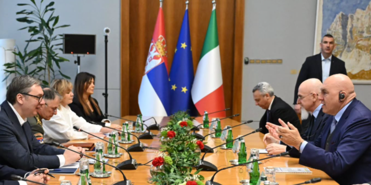 Strateški susret u Palati Srbija: Vojna neutralnost i saradnja Rima i Beograda