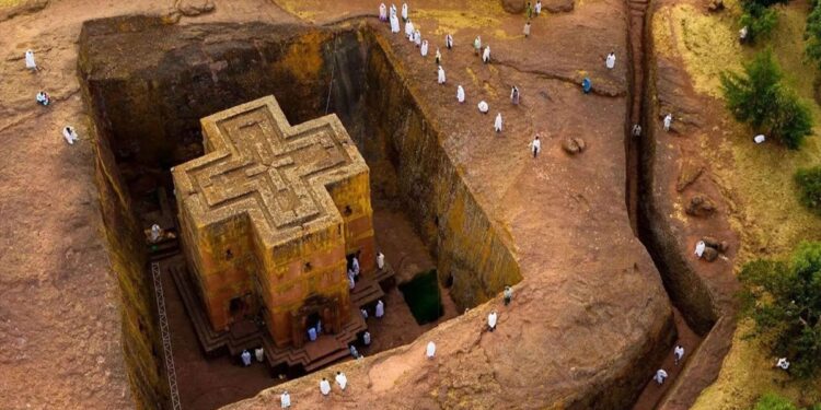 Iskopana iz dubine zemlje: Pravoslavna vera urezana u kamen Etiopije