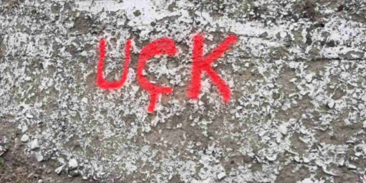 Ispisuju grafite UČK u srpskim sredinama