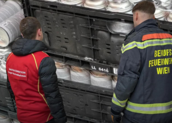 Beč na ivici katastrofe: Zaplenjeno 725 boca opasnog gasa na dva objekta