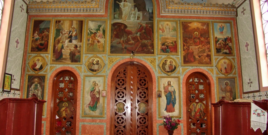 Uroš Predić i crkva u Orlovatu