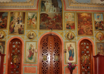 Uroš Predić i crkva u Orlovatu