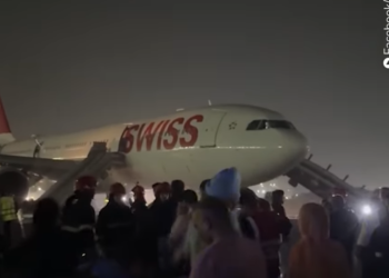 Dramatična evakuacija švajcarskog aviona u Delhiju: Motor otkazao tokom poletanja
