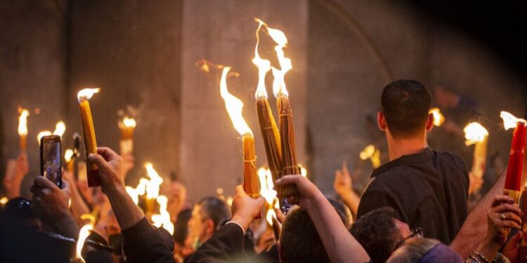 Blagodatni oganj i ove godine u hramu Svetog Save