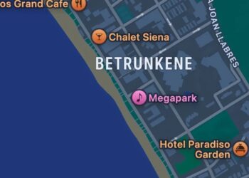 Apple Maps preimenovao špansku ulicu u „Pijance“