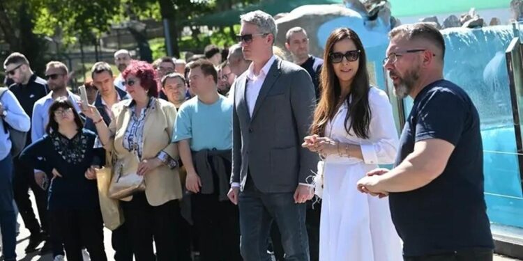 Više od obične posete: Tamara Vučić u Zoo vrtu sa osobama sa Daunovim sindromom