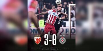 Crvena zvezda uzela 37. titulu: Partizan nemoćan na Marakani