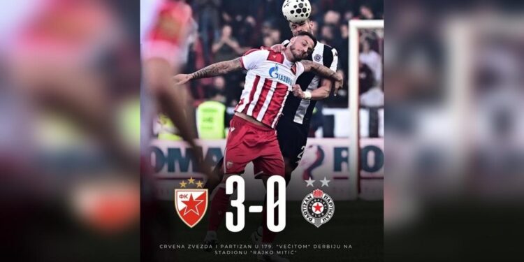 Crvena zvezda uzela 37. titulu: Partizan nemoćan na Marakani