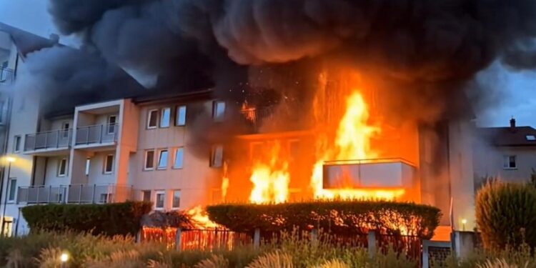 Požar progutao zgradu u Gracu: 16 ljudi povređeno