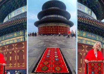 Ćilim praunuke pisca Bore Stankovića obišao svet i vratio se u Beograd