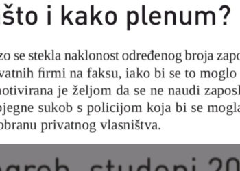 Blokadna kuharica: Bez incidenata, policije, obustavljena samo nastava – 7. DEO