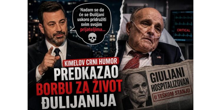 Kimelov crni humor “predskazao” borbu za život bivšeg gradonačelnika Njujorka Đulijanija