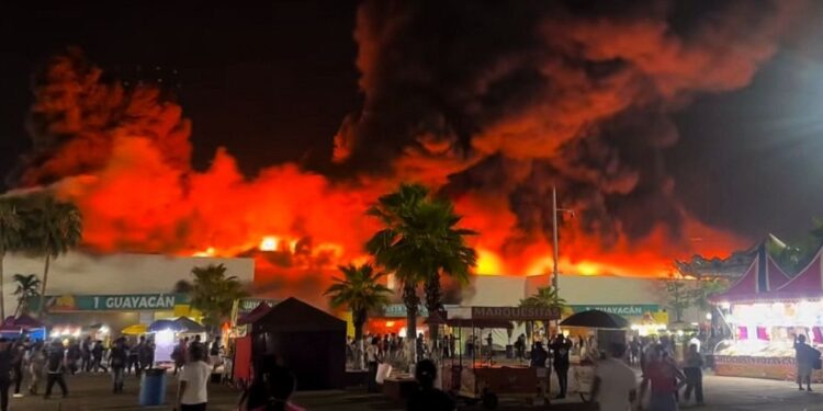 Meksiko: 5 osoba poginulo u velikom požaru tokom koncerta