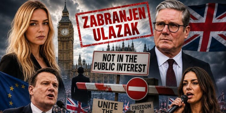 Cenzura ili zaštita? Britanija zabranila ulazak političkim protivnicima, Evropa se deli na dva tabora
