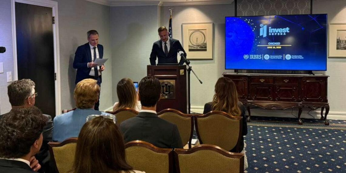 Forum “Investirajte u Srpsku” održan u Čikagu: Predstavljene razvojne poslovne mogućnosti