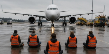 Klima aktivisti u Nemačkoj blokirali aerodrom: Kazna od 400.000 evra + 700.000 evra troškova