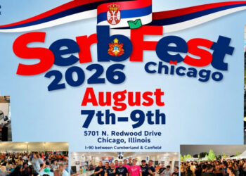 SerbFest Chicago 2026 održaće se od 7. do 9. avgusta – najveća proslava srpske tradicije u Čikagu