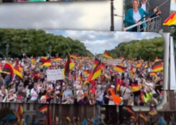 Demonstracije u Berlinu: Učesnici protesta traže ostavku Merca i promenu politike