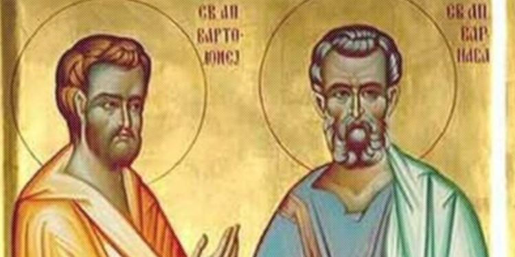 Sveti apostoli Vartolomej i Varnava: Propovednici Hristove istine i mučenici vere