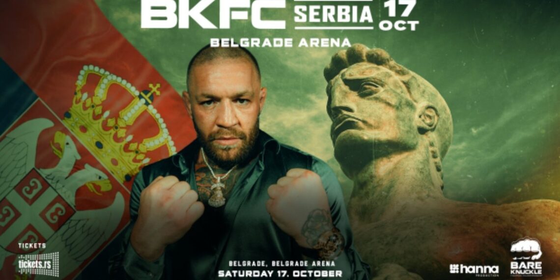 Mekgregor stiže u Beograd, BKFC spektakl zakazan za Arenu