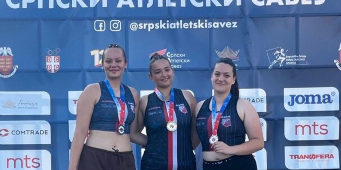 Čak 19 medalja za Atletski klub Vojvodina na državnom prvenstvu