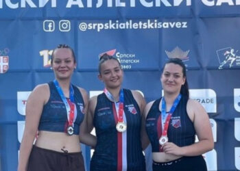 Čak 19 medalja za Atletski klub Vojvodina na državnom prvenstvu
