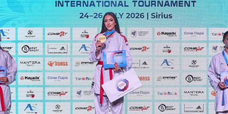 Karatistkinja Brankica osvojila „Russia Open“: Četiri pobede za zlato u Sočiju