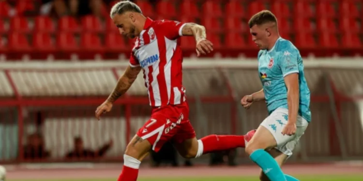 Zvezda deklasirala Larn i nastavila put ka Ligi šampiona