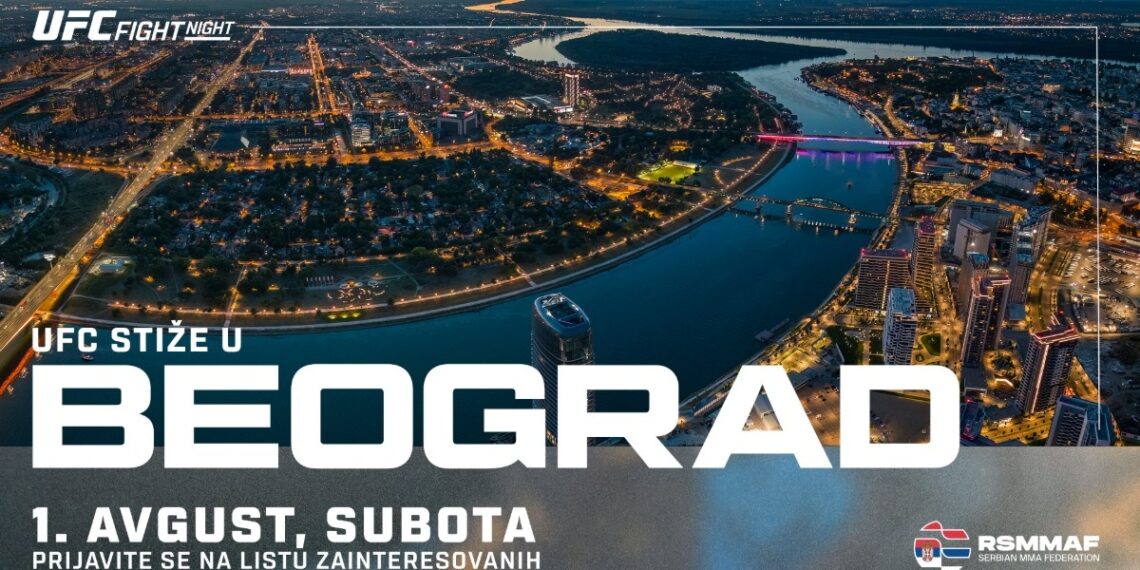 UFC Beograd: Objavljen kompletan spisak borbi