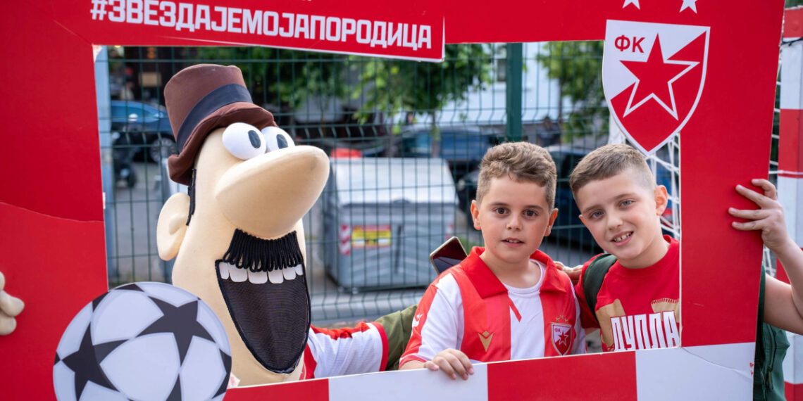 Zvezda organizuje fan zonu za najmlađe pred meč sa Mačvom