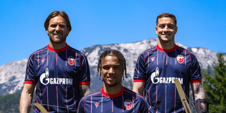 Crvena zvezda predstavila novi gostujući dres pred Ligu šampiona