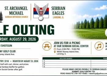 Golf turnir i piknik srpske zajednice krajem avgusta u Lansingu