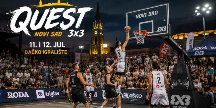 Novi Sad domaćin prestižnog 3×3 turnira, pobednik izboriće World Tour