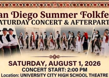 San Dijego domaćin Letnjeg festivala folklora: Srpska tradicija, igra i muzika okupiće zajednicu 1. avgusta