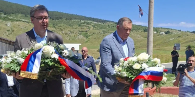 Srbija i Srpska danas u Mrkonjić Gradu: Obeležavaju 31 godinu od stradanja i progona Krajišnika u „Oluji“