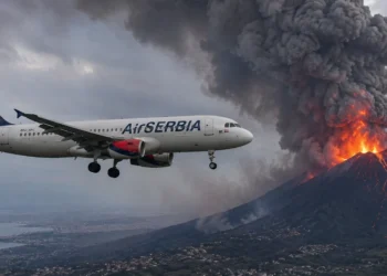 Air Serbia leti i tokom erupcije Etne: 120 putnika bezbedno vraćeno u Beograd